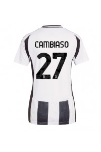 Juventus Andrea Cambiaso #27 Fotballdrakt Hjemme Klær Dame 2024-25 Korte ermer